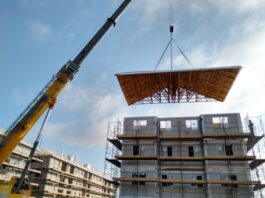 TecVerde constrói prédio de quatro pavimentos em 6 dias